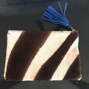 ljc design leather clutch